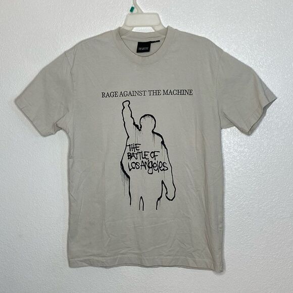 RACE AGAINST THE MACHINE Men’s T-shirt Size L - Picture 1 of 4